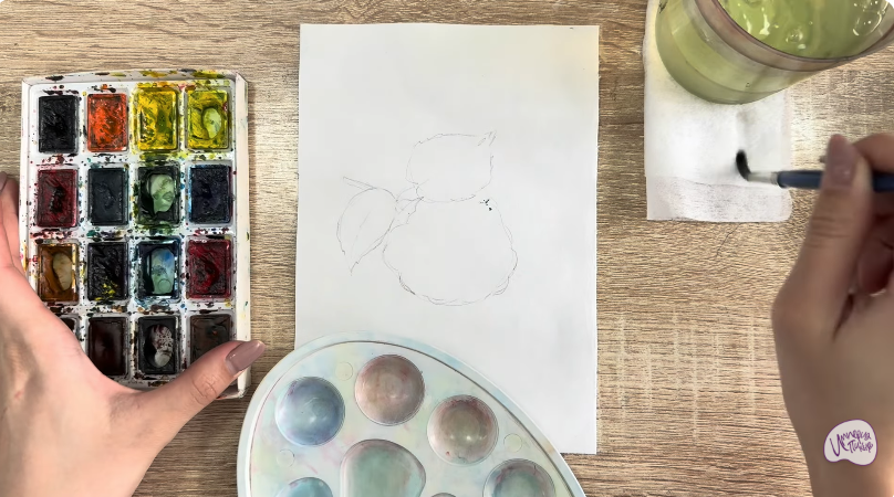 Рисуем Морошка