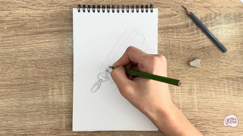 Рисуем Ключница