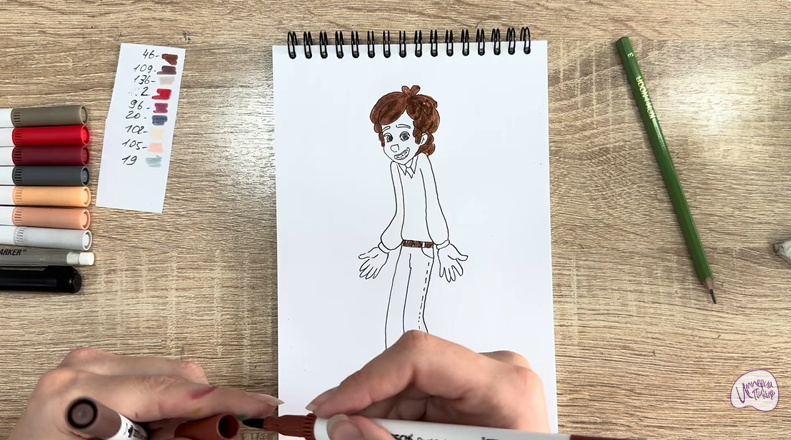 Рисуем Фил Динозавров из «Доктор Динозавров»