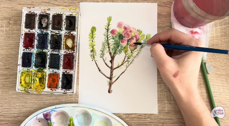 Рисуем Берцелия