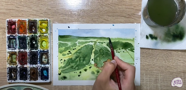 Рисуем Береги лес