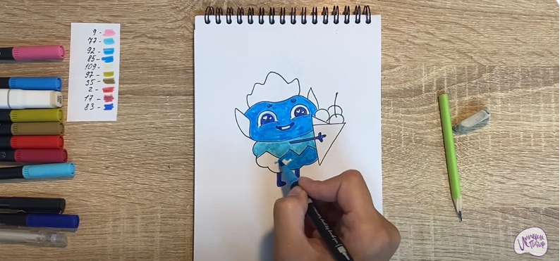 Рисуем Бу из "Лудлвилль"