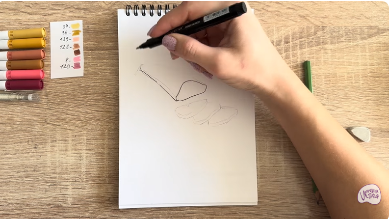 Рисуем Карпаччо