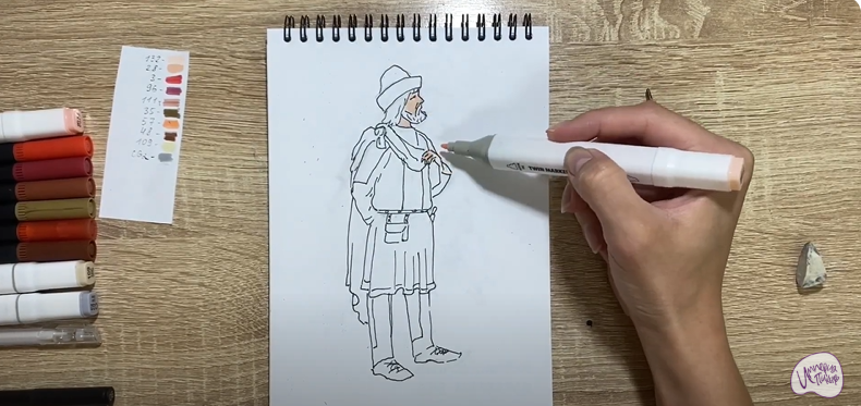 Рисуем Славянин