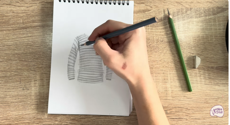 Рисуем Тельняшка