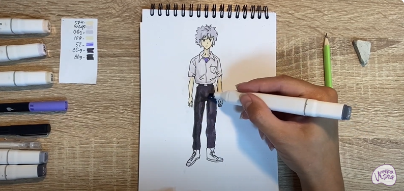 Рисуем Каору