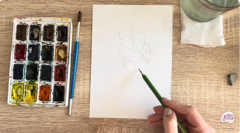 Рисуем Плещатка