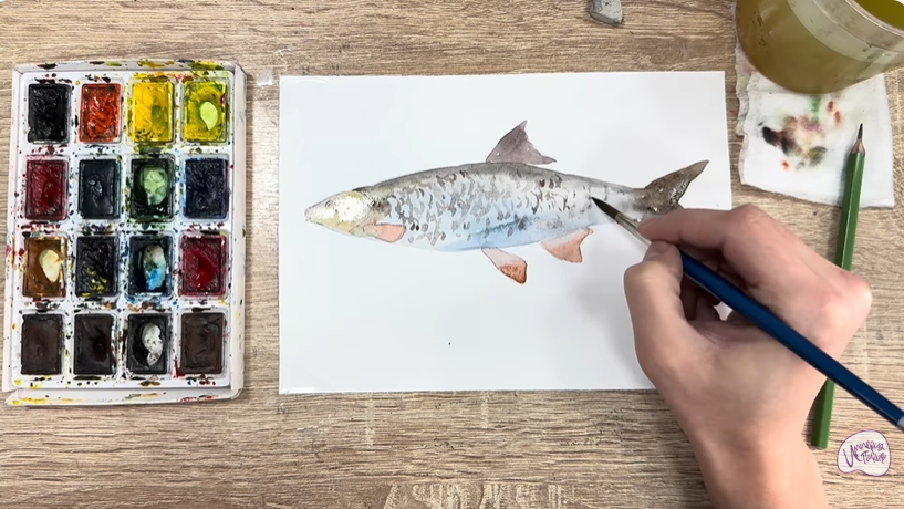 Рисуем Подуст