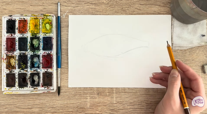 Рисуем Белоглазка