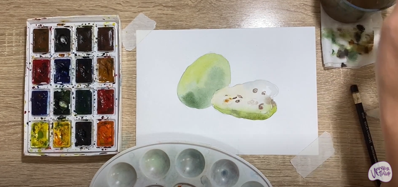 Рисуем Черимойя