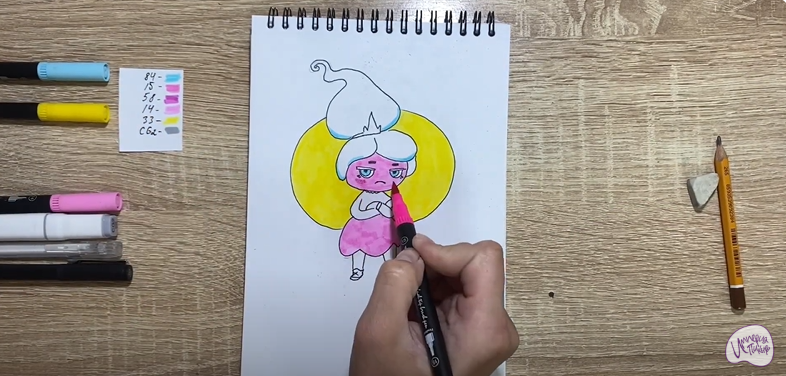 Рисуем Рози из "Семь Королевств"