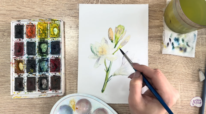 Рисуем Тубероза