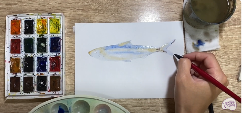 Рисуем Салака